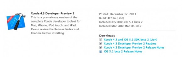 Apple rilascia iOS 5.1 beta 2 agli sviluppatori 2