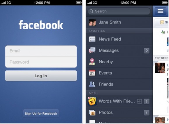 Nuovo aggiornamento di Facebook per iOS che introduce la visualizzazione in formato "Diario" 1