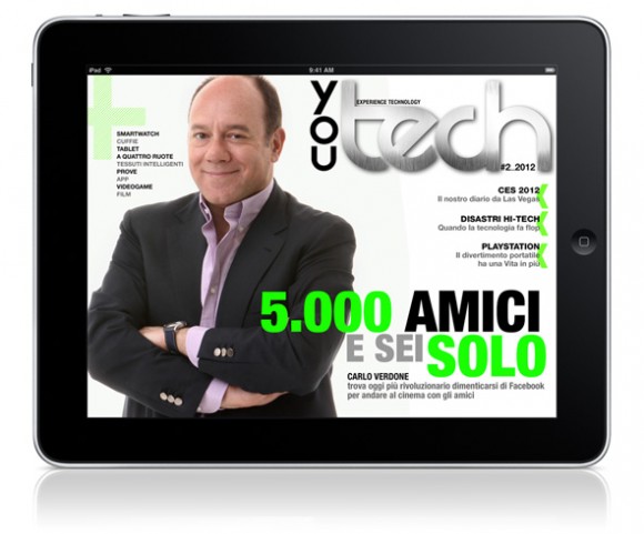 E' uscito il nuovo numero di You Tech Magazine per iPad 1