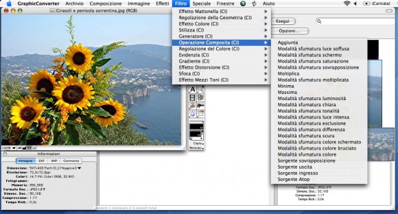 GraphicConverter 7.6 in italiano da Italiaware 3