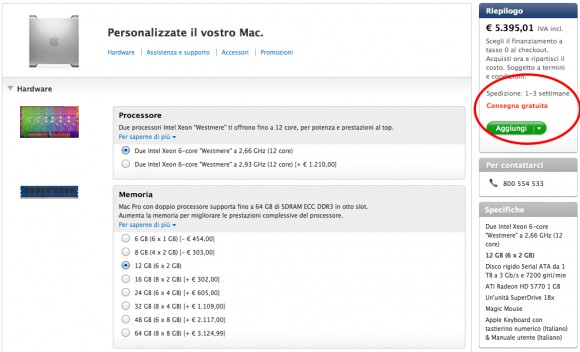 Mac Pro. Aumentano i giorni per la spedizione, aggiornamento in vista? 2