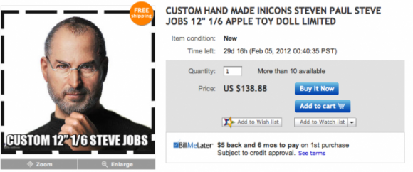 L'action figure di Steve Jobs in vendita su eBay è legale in molti stati americani 2