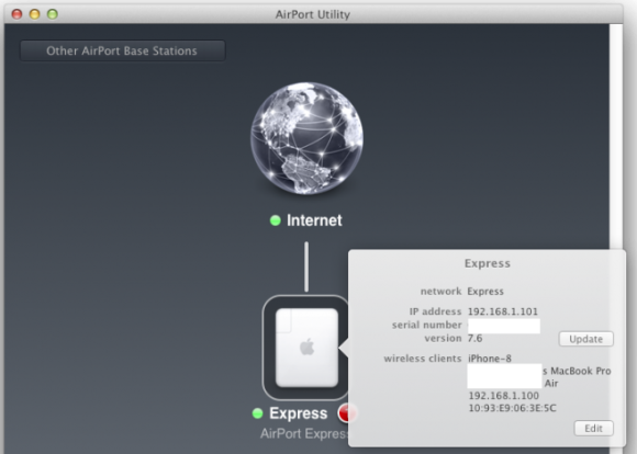 Apple rilascia una nuova versione di Utility Airport 6 per mac OS X Lion e un nuovo firmware per AirPort Base e Time Capsule 1
