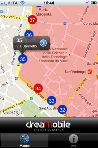 Area C Milano, una app con i varchi milanesi 1