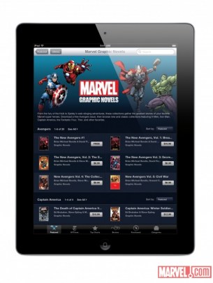 Disponibili su iBookstore i fumetti Marvel 2