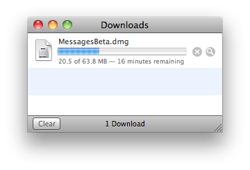 iMessage anche su Mac OS X, ecco la Beta di "Message" 3