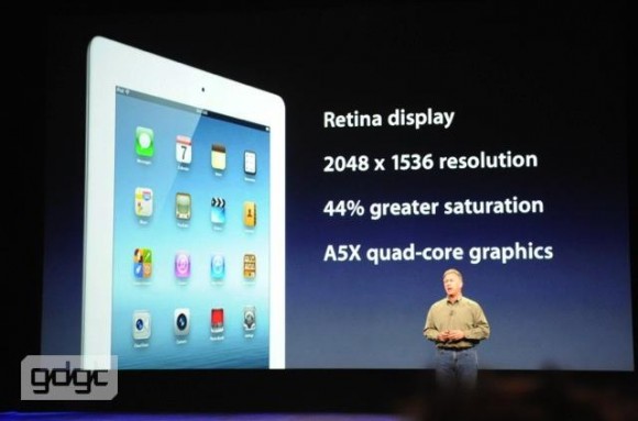 Evento Apple: Arriva il nuovo iPad 3 con Retina Display 2