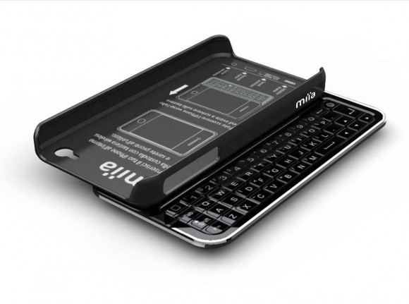 Miia Bluetooth Keyboard Case, custodia per iPhone con tastiera Bluetooth 1