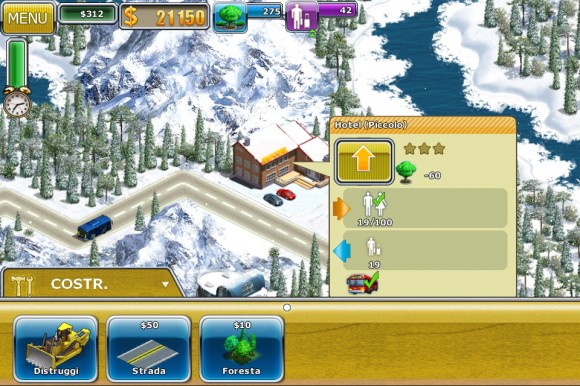 Diamo uno sguardo al gioco per iOS Virtual City 2: Paradise Resort 2