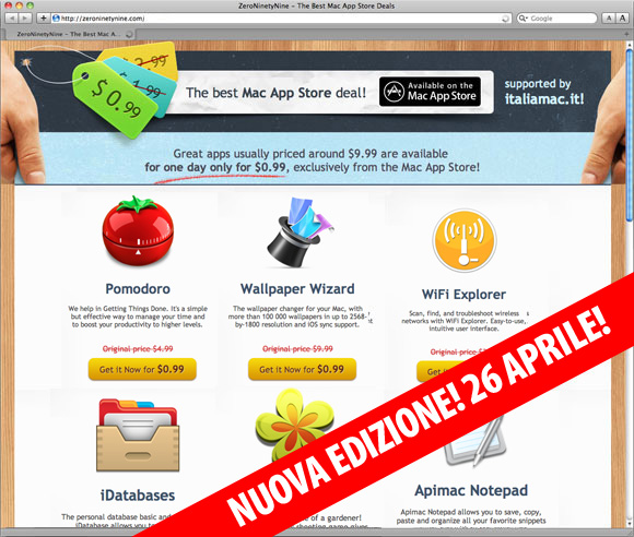 26 aprile 9 App per Mac super ribassate a € 0,79 in collaborazione con Italiamac 1