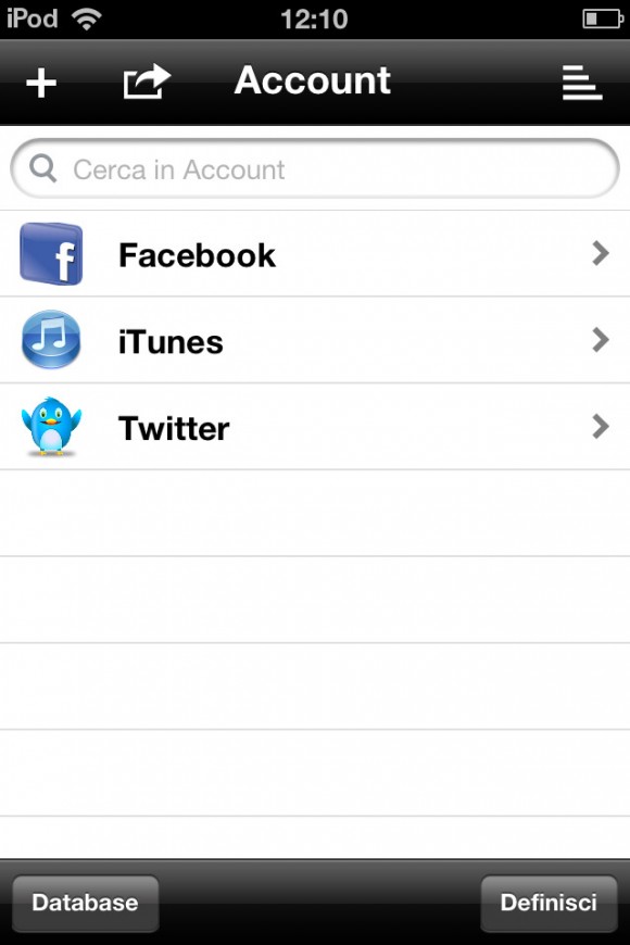 Tutorial iPhone: Creare un database per memorizzare le proprie password con iDatabase 12