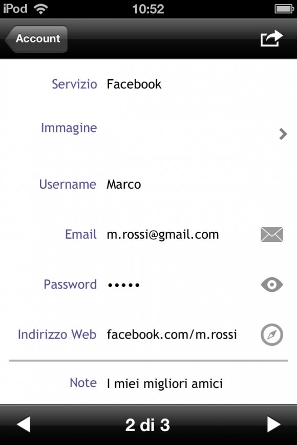 Tutorial iPhone: Creare un database per memorizzare le proprie password con iDatabase 9