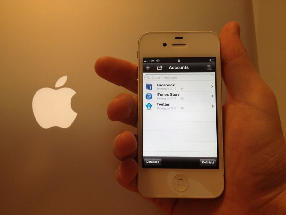 Tutorial iPhone: Creare un database per memorizzare le proprie password con iDatabase 1