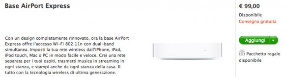 Apple ha rilasciato il nuovo AirPort Express 2