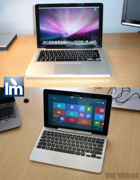 Trova le differenze. Nuovo Samsung Slate e MacBook Pro, gemelli separati alla nascita? 1