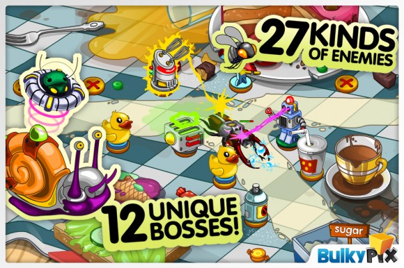 Bug Invasion, tower defense game per iOS 2