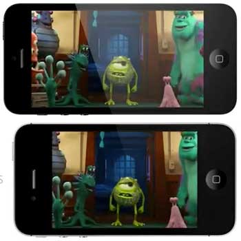 Lo schermo del nuovo iPhone da 4 pollici in azione nel video di MacRumors 1