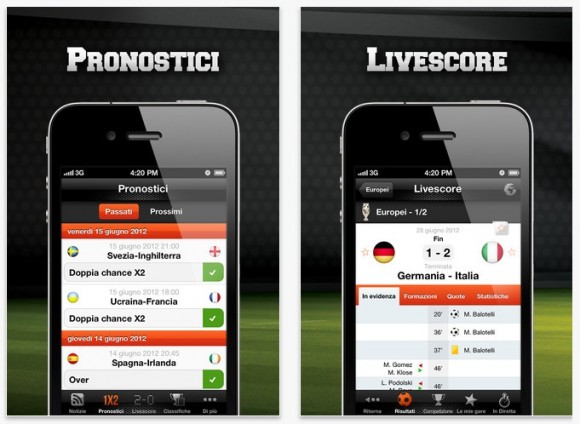 Sull'App Store c'è Scommesse Sportive: Risultati Calcio + Pronostici Gratis 1