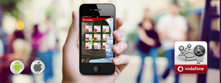 Vodafone EasyWay per individuare barriere architettoniche nella tua città 1