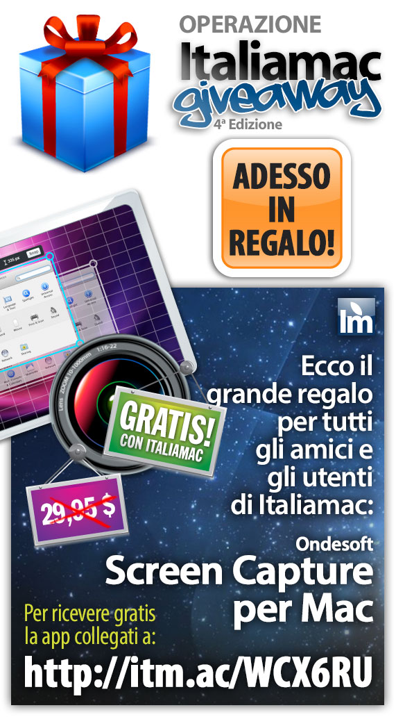 Italiamac Giveaway: Ecco l'applicazione per Mac in regalo 1