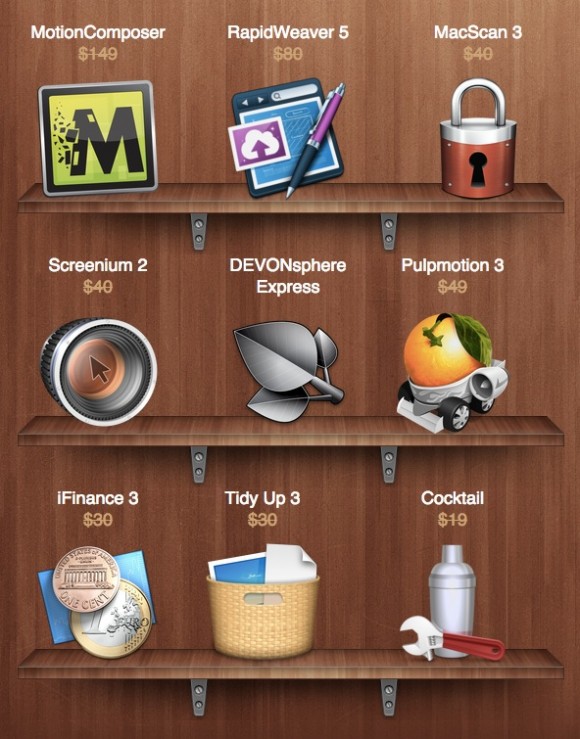 MacBundler, 9 app per Mac super scontate, come Rapidweaver, MotionComposer, MacScan e altre 1