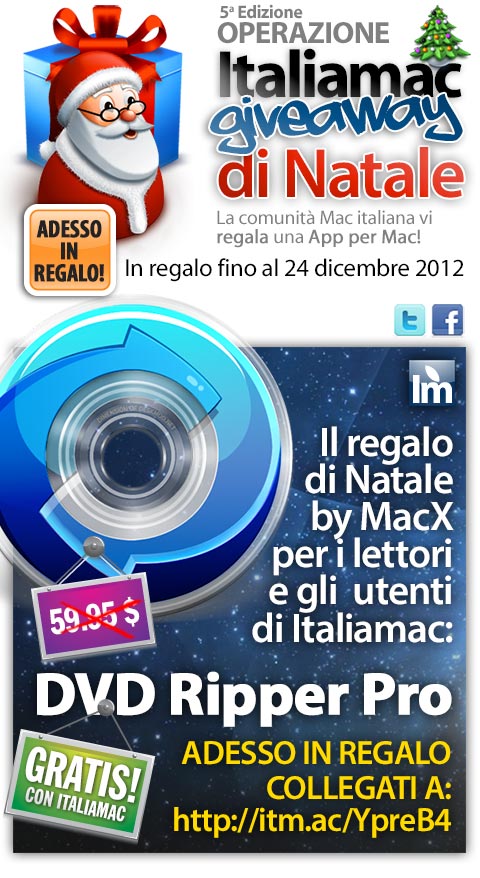 Italiamac Giveaway di Natale: Ecco l'app per Mac in regalo 1