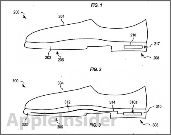 Apple brevetta le "Smart Shoes": Scarpe intelligenti che ti avvisano quando sono da cambiare 2