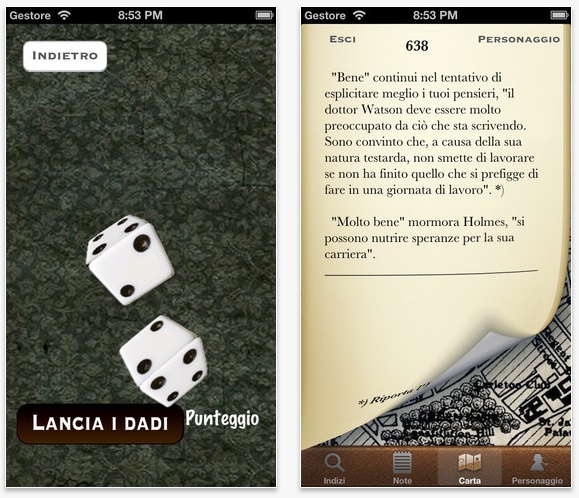 Sherlock Holmes 1 - Omicidio al Diogenes Club, una app un po' gioco e un po' libro per iOS 2