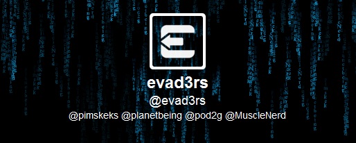 Pod2g, MuscleNerd, Planetbeing e Pimskeks da oggi saranno gli "evad3rs" 1