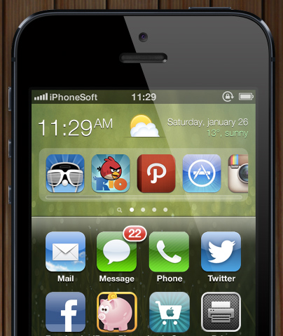 iOS 7: Ecco come sarà secondo iPhoneSoft 2
