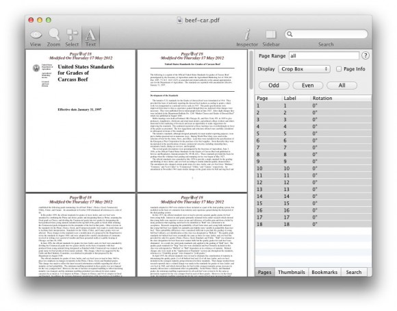 Proview PDF Editor, modificare e gestire PDF con Mac OS X 4