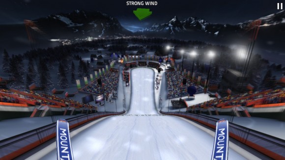 Con Ski Jumping Pro ti butti dai trampolini innevati più famosi del mondo. In 3D su iOS 1