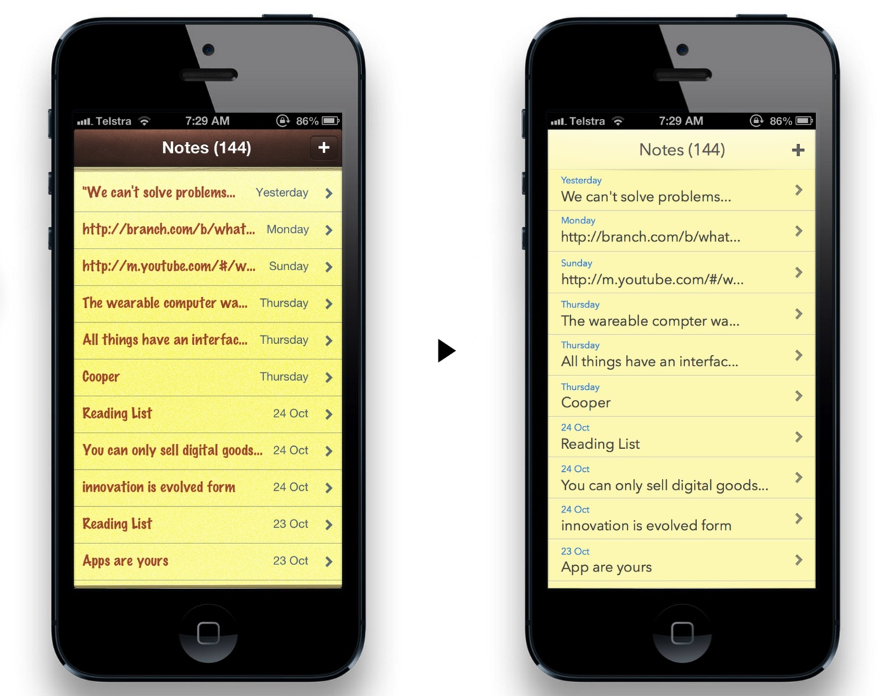 Jonathan Ive vuole un design "più piatto" e minimal per iOS 7 2