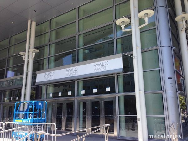 Moscone Center di San Francisco pronto per il WWDC 2013