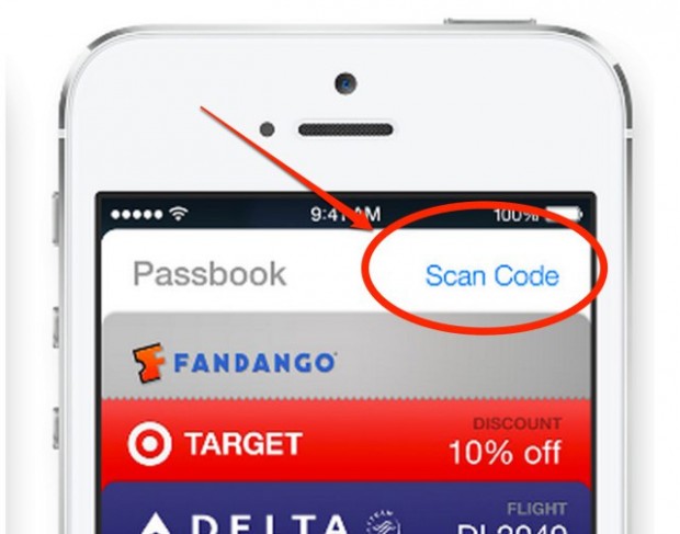 Scansione codici QR con Passbook