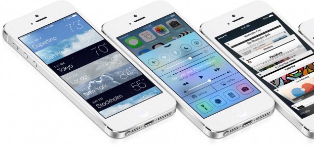 iOS 7 su iPhone 5