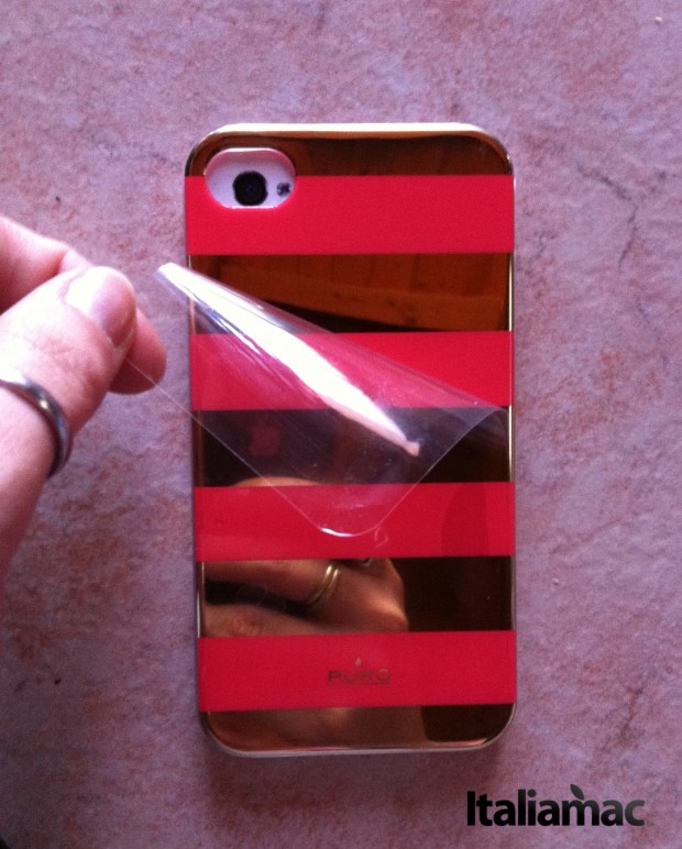 Stripe Cover Collection di Puro per iPhone 4s e 5