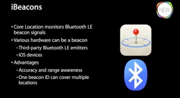 ibeacon - funzionalità