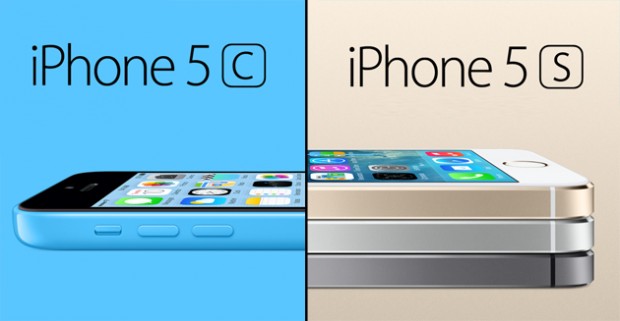 iPhone 5s e iPhone 5c