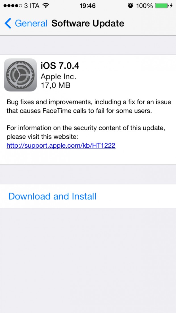 iOS Update