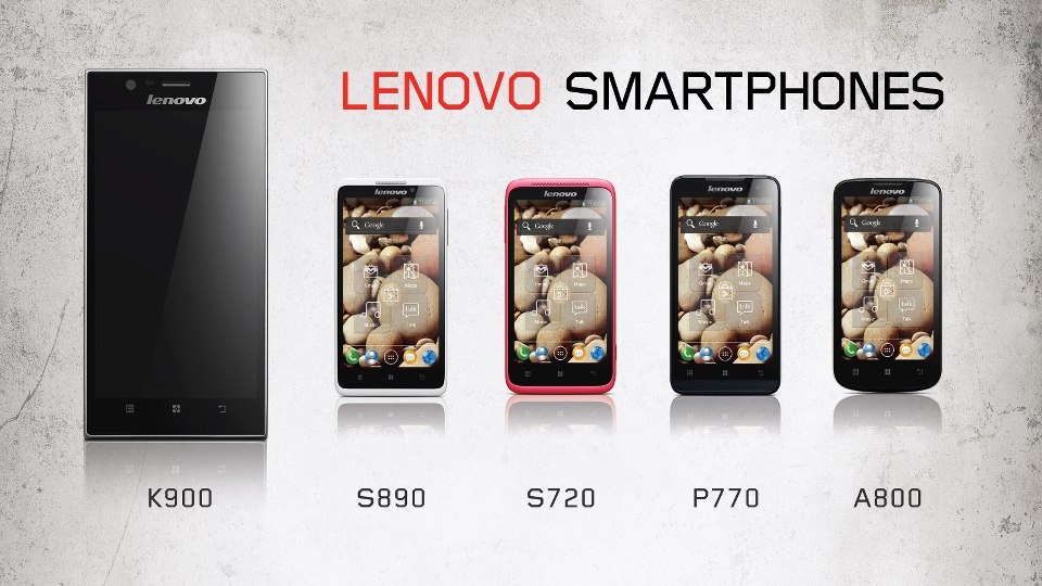 La linea di Smartphone Lenovo