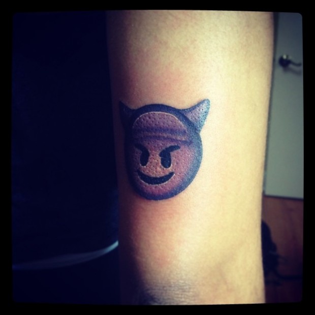 Tattoo Emoji - Devil