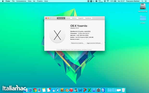 Yosemite Desktop