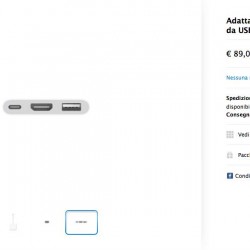 Apple ha introdotto il nuovo formato USB-C, disponibili gli accessori nell'Apple Store on-line 2