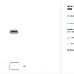 Apple ha introdotto il nuovo formato USB-C, disponibili gli accessori nell'Apple Store on-line 3
