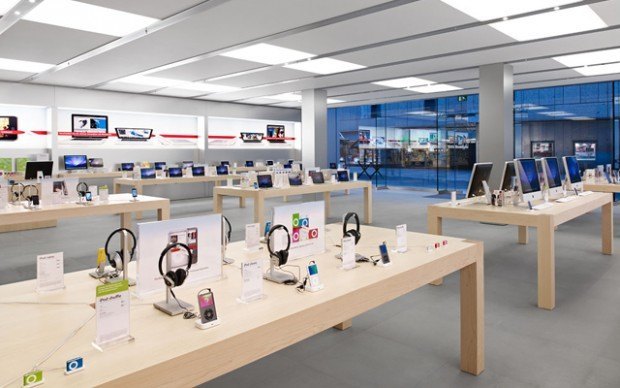 Apple store cuffie