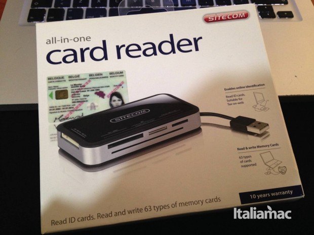 card reader confezione