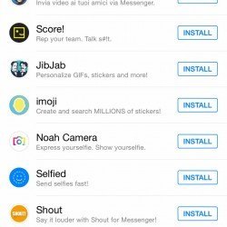 Facebook Messenger integra App di terze parti per inviare i contenuti speciali 5
