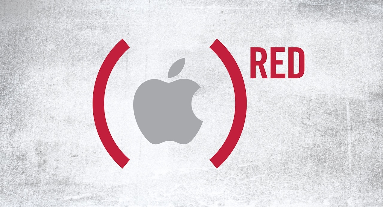 Product red apple