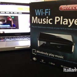Wi-fi music player confezione